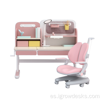 Conjuntos de muebles de niños ergonómicos para niños mesas